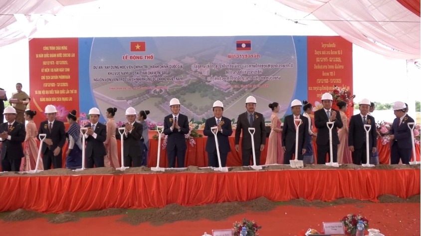 Vietnam supports construction of National Political-Administrative Academy in southern Lao